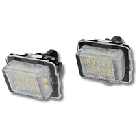 Kennzeichenleuchten Set LED FüR Mercedes E Coupe C207 09-12 Weiß