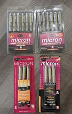 Sakura Pigma Micron Pen Marker 05 .45mm Assorted Colors - Lot