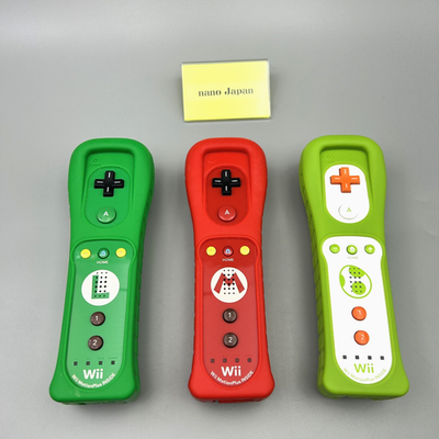 Nintendo Wii Remote Plus Controller Set Mario Luigi Yoshi
