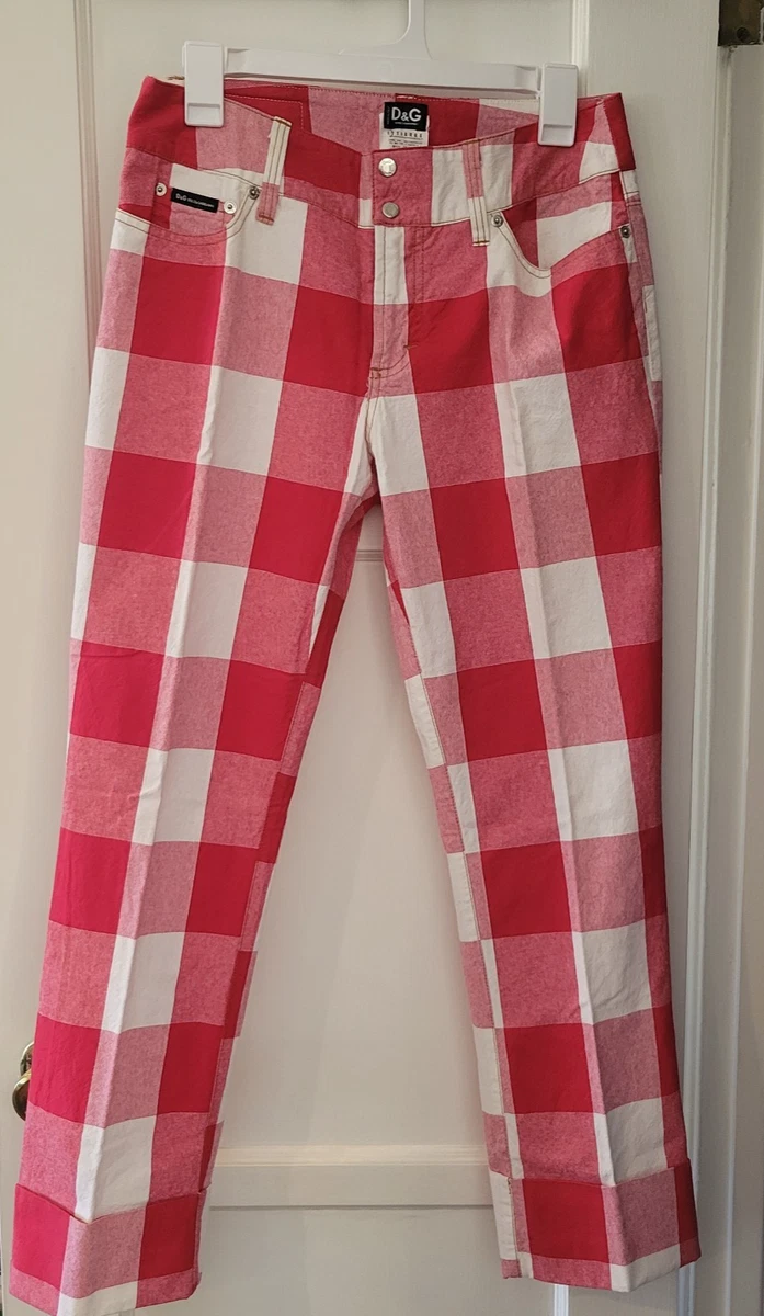 Dolce&Gabbana Red Pants for Women for sale | eBay