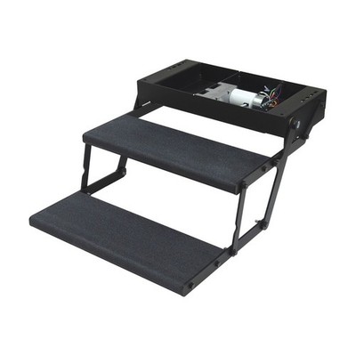 Lippert Components 353543 Double Electric Folding Steps 24in W x 8-1/2in Dep