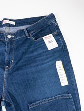 Ladies Signature Jeans by Levi Strauss Mid-Rise Bootcut 20M W35 X L32 New
