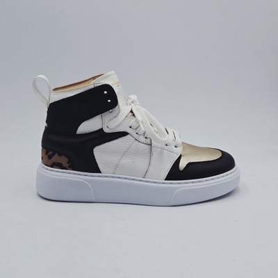 Damenschuhe Russell&bromley 36 Turnschuhe Weiß Mehrfarben Leder 370CN-36