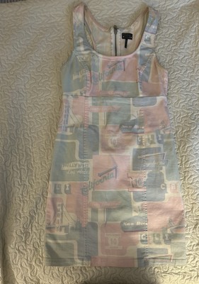 Kendall & Kylie Mini Dress Size S Pastel 