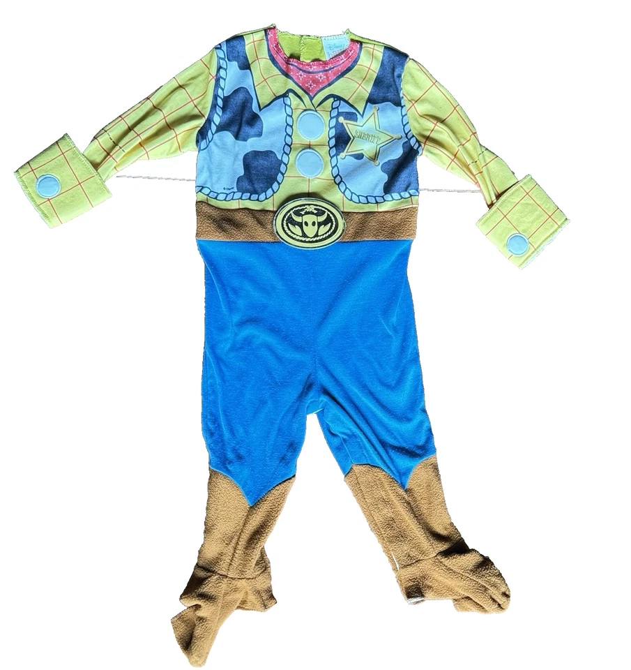 Disney Baby Toy Story Woody & Buzz Lightyear Paquete de Vestir 12-18M Foto 3 de 4