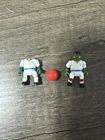 Vintage Mini Mutants Raphaels Baseball Teenage Mutant Ninja Turtles Ball Figures