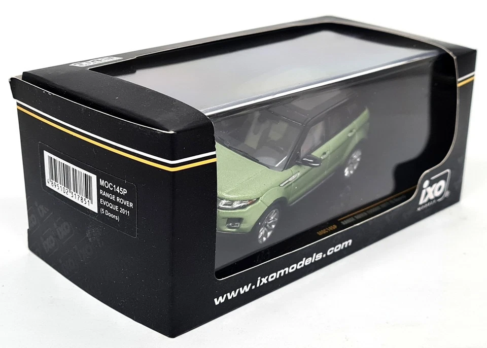 Ixo 1/43 - Range Rover Evoque 2011 5Dr Green MOC145P Diecast Scale Model Car - Image 2 of 4