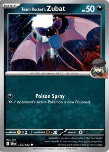 Team Rocket's Zubat 120/182 Destined Rivals