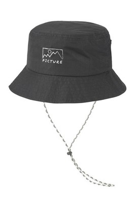 Picture Organic Lisbonne Hat, Black, Small/Medium
