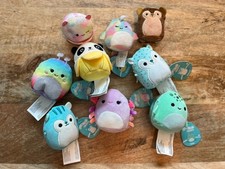 Squishmallows Micromallows Mixed Lot of 9 2.5 Inch 6 NWT,