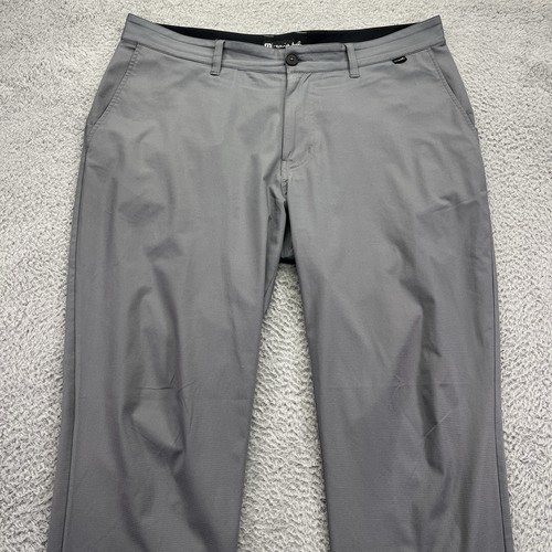 Travis Mathew Golf Pants Mens 36x32 Gray Open To Close Performance Stretch - Picture 2 of 14