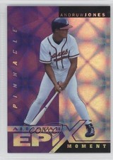 1998 Pinnacle Plus All-Star Epix Moment Purple Andruw Jones #E20 0b2