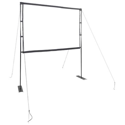 Projektionsleinwand mit Ständern Heimkino Präsentationsleinwand 4:3 vidaXL
