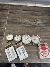 Lot of 4 Ashcroft Pressure Gauge