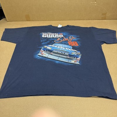 Dale Jr National Guard 88 Shirt Mens 2XL Blue Chase Authentics NASCAR Racing