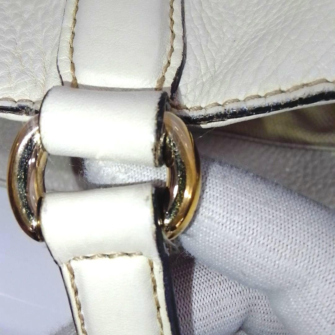 GUCCI Soho Tote Bag Leather Beige Fringe Charm Authentic B Grade thumbnail 16