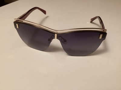 New BALMAIN BL 2108B 01 GOLD VIOLET GRADIENT SUNGLASSES 70-10-140 made in France