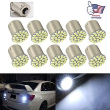 10/20x 1156/1157 1206 22SMD LED 12V Car Brake/Turn/Tail/Reverse Light Bulb White