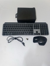 Logitech MX Keys for Mac  MX Master 3S Wireless Keyboard Mouse Black/Gray