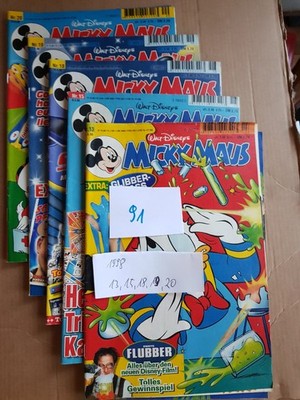 5 Micky Maus Hefte 91 (2512)