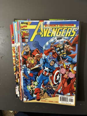Avengers Vol. 3 (1998) 1 2 3 4 5 6 7 8 9 10 11 12 Busiek/Perez Vf/nm Avg