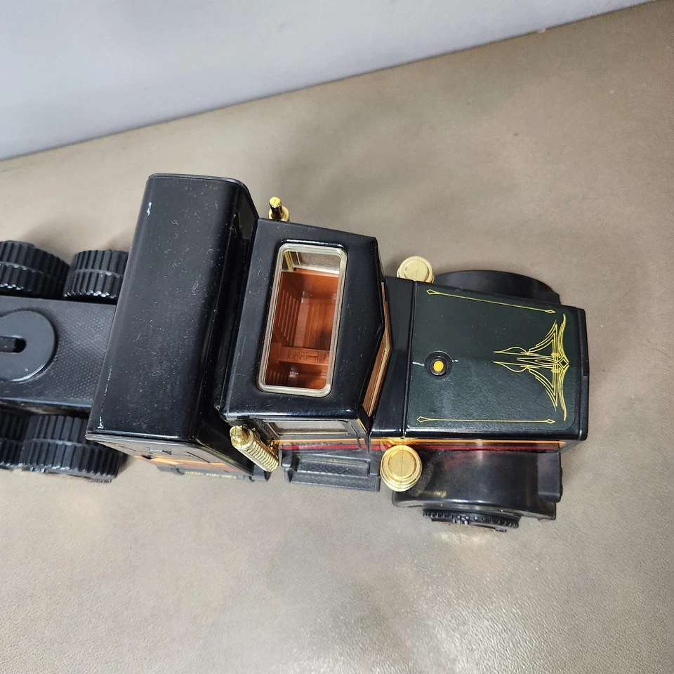 Semirremolque Tonka Black Hawk de colección Japón cabina de metal fundido a presión modelo de juguete de 13" 557 Foto 4 de 4