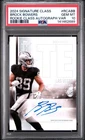 2024 Topps Signature Class Brock Bowers Rookie Class Auto Variation PSA 10