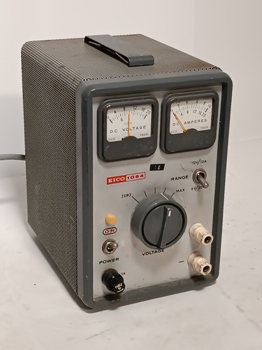 EICO Model 1064S Variable Bench DC Power Supply Charger & Battery Eliminator