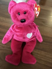 Retired TY Beanie Baby "Valentina" DOB Feb 14 1998