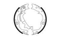TRW Bremsbackensatz Feststellbremse GS8817 FüR Hyundai KIA LM SL Sportage Ix35 3