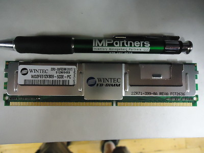 Wintec WD2FE512X809-533E-PC 512 MB Fully Buffered Dimm Memory Module Brand New!