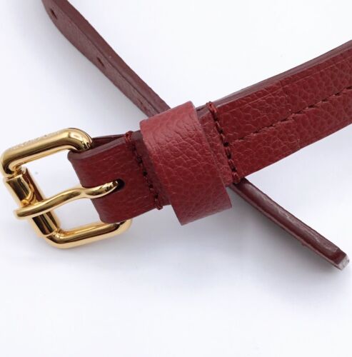 Echtes Louis Vuitton "Top Zustand" Hundehalsband Leder rot mit Staubbeutel BOX - Bild 3 von 6