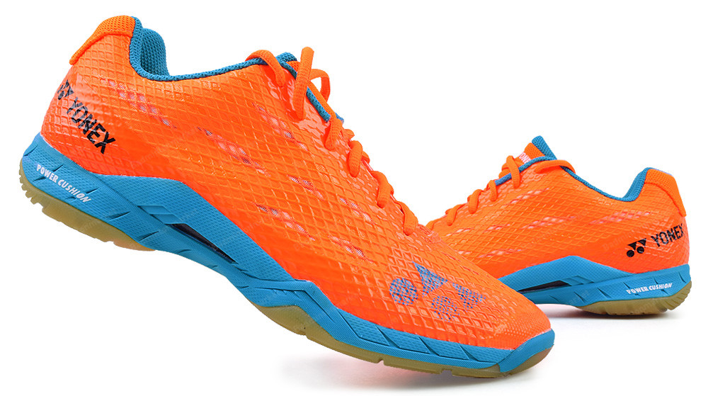 Yonex Badminton Zapatos de hombre Power Cojín Aerus RAQUETA NARANJA nuevo con etiquetas SHB-Aerus Yonex Badminton Zapatos de hombre Power Cojín Aerus RAQUETA NARANJA nuevo con etiquetas SHB-Aerus