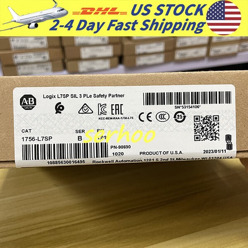 1PC AB 1756-L7SP SER B GuardLogix Safety Controller Free Shipping