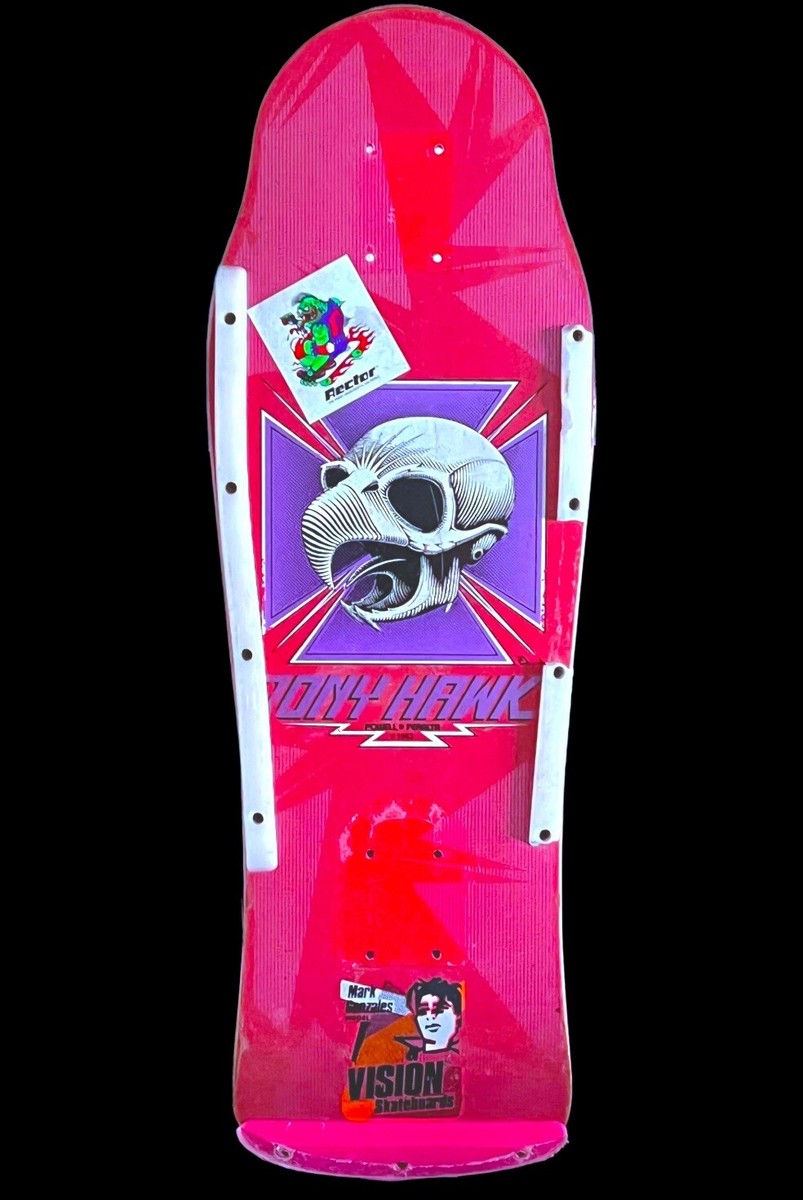 Vintage 1980's Powell Peralta Tony Hawk Skateboard Deck Only Vintage 1980's Powell Peralta Tony Hawk Skateboard Deck Only