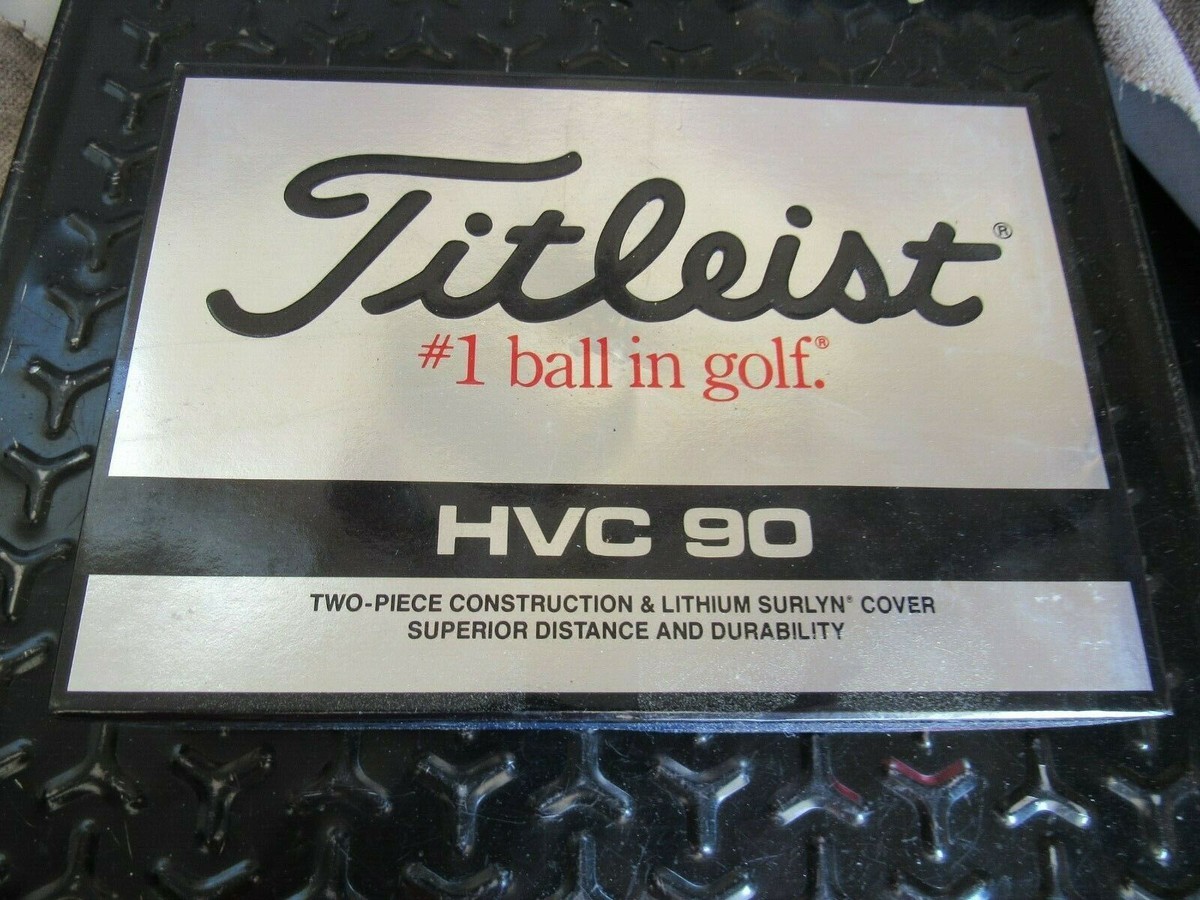 Titleist HVC 90 Golf Balls. One Dozen ~New in Box | eBay