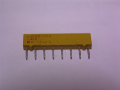 100 Bourns 4308R-102-472 4.7K 1W Isolated 8 Pin SIP Resistors