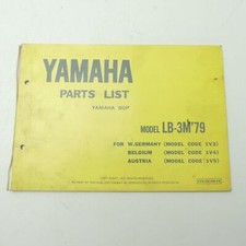 original Yamaha LB 3 M Bop Ersatzteilkatalog Parts List Ersatzteilliste Handbuch