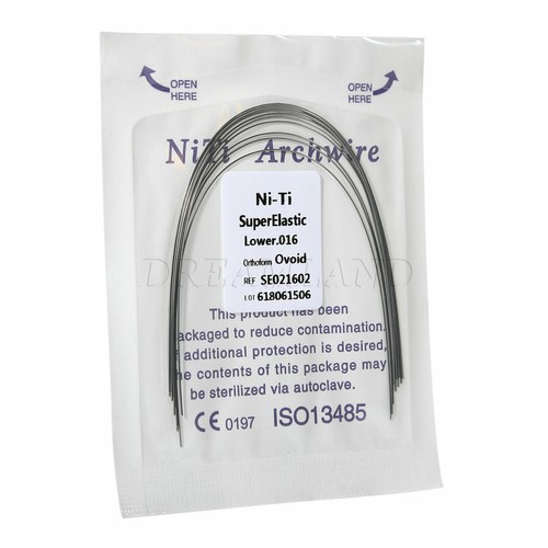 Dental Orthodontic Bracket Braces Roth/MBT 345 Hooks /Super Arch Wire Niti Round - Picture 107 of 167