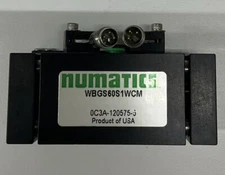 Numatics ASCO wbgs60s1wcm Pneumatic Gripper w/ IZ5035 Sensors 