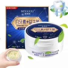 MIYANXI Teeth Whitening Powder, MIYANXI Tooth Powder Stain Rem 50g US Stock