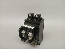 20 Amp PUSHMATIC Bulldog P2020 20A Twin Circuit Breaker
