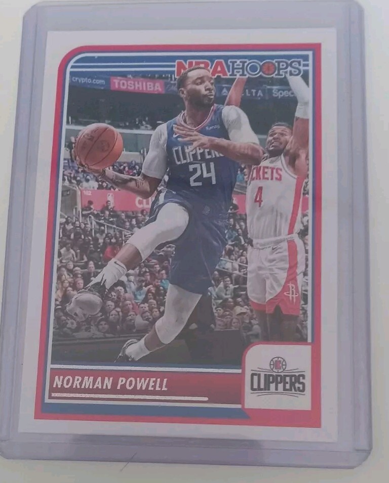 2023-24 Panini Hoops Norman Powell #58 Los Angeles Clippers