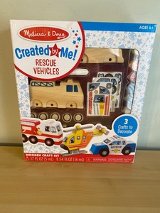 melissa and doug rescue vehicle set