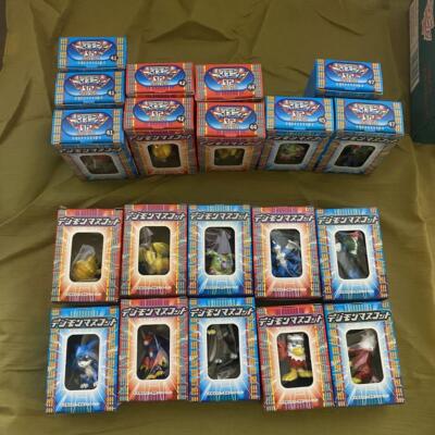 デジモンマスコット Digimon Adventure 02 Mascot Mini Figure 20p set Morinaga Japan w