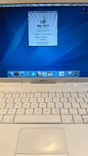 Working vintage retro Apple iBook G4 1.42GHz 14" 512MB RAM/60GB HDD/SuperDrive