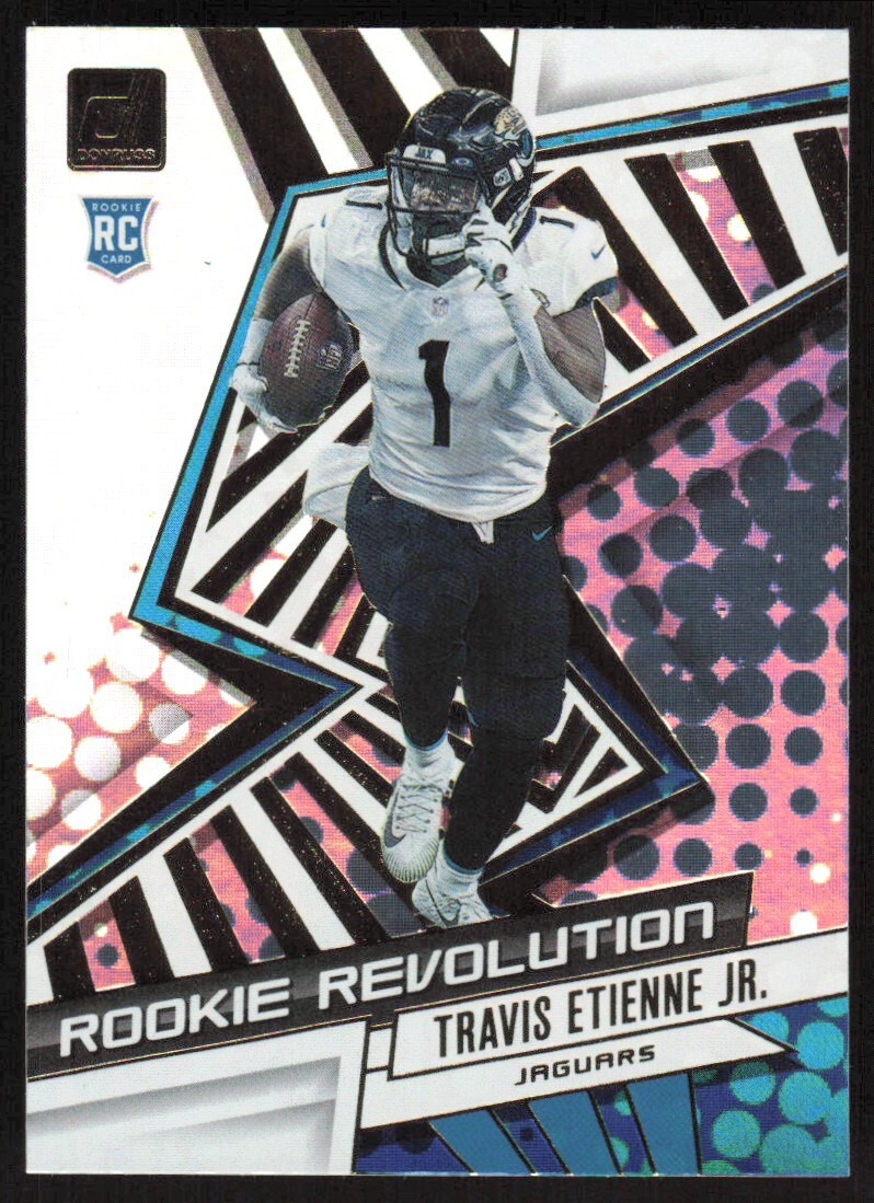2021 Donruss Rookie Revolution Travis Etienne Jr. RC #REV-TET Jacksonville