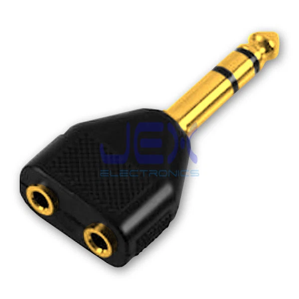 2 way Headphone Audio Splitter 1 4