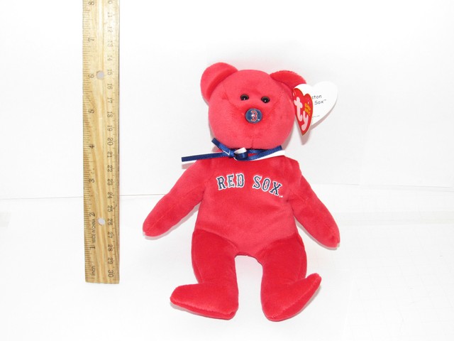 red sox beanie baby