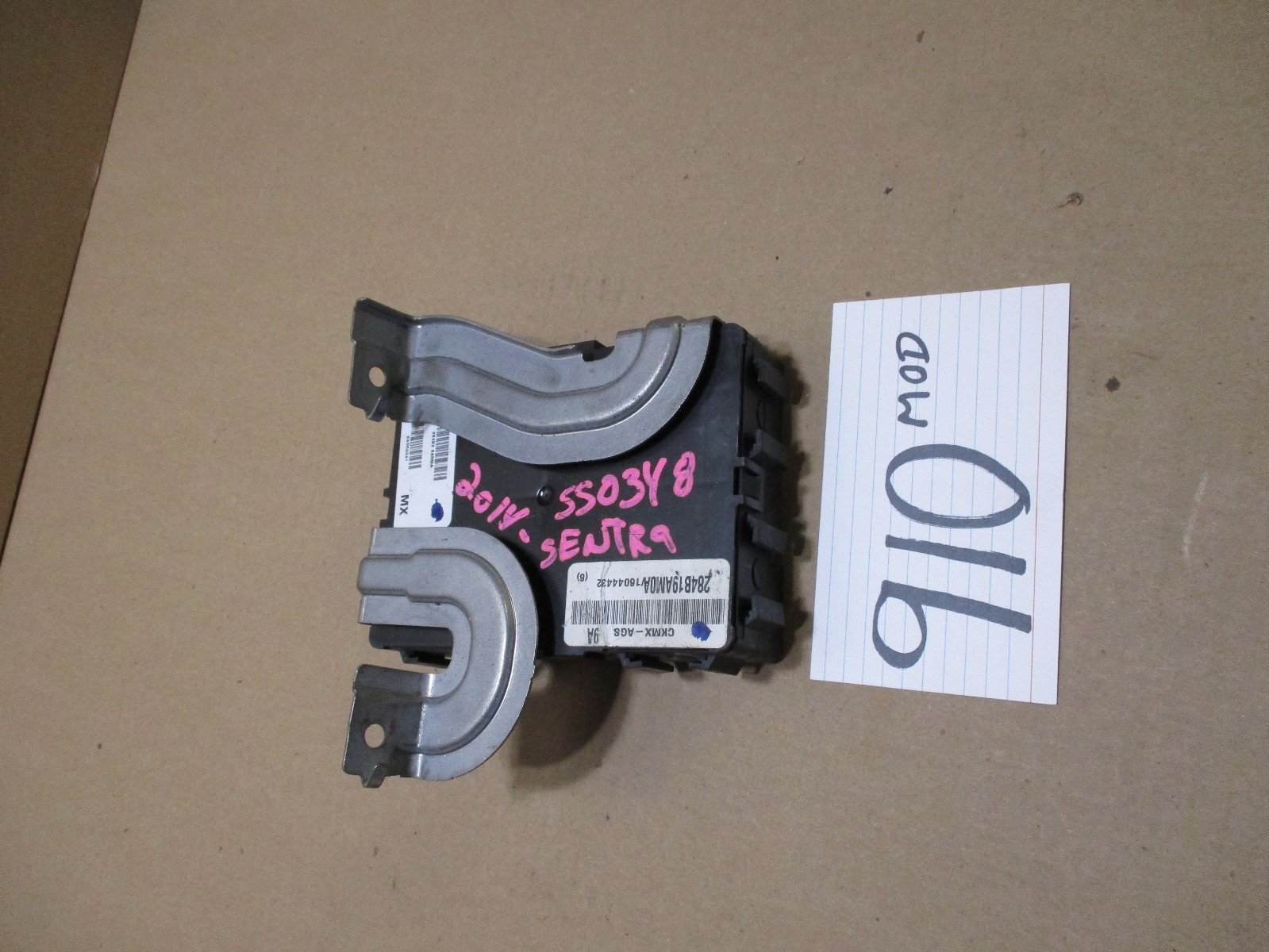 2014 Nissan Sentra Body Control Module Computer #910-MOD 